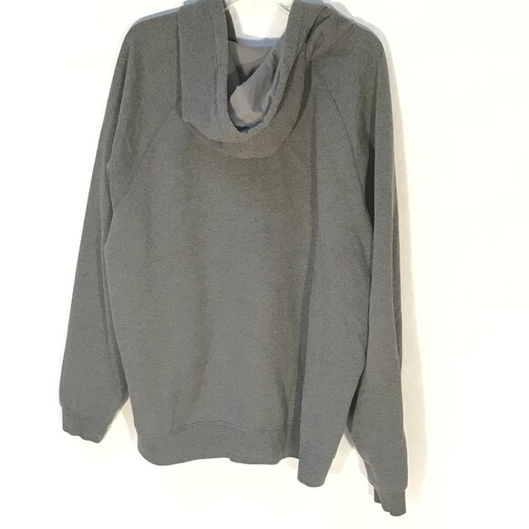 Starter Zip Up Size XXL 2XL Gray Sports Sweater Hoodie Vintage Hood Sweatshirt - Picture 7 of 7